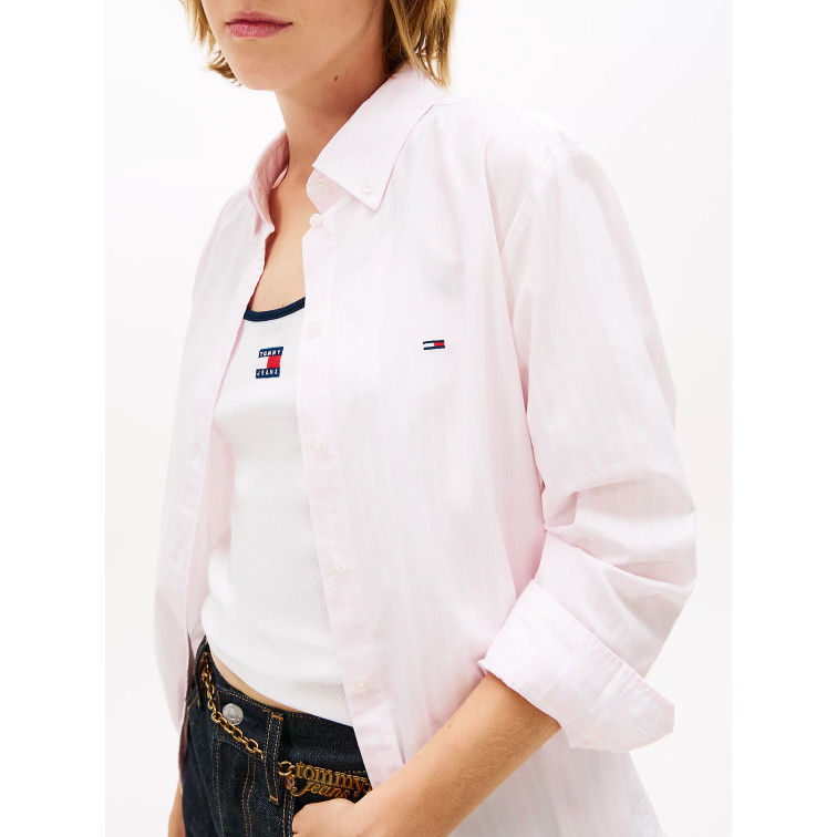 MUJER TJW REG POPLIN SHIRT EXT 0D1
