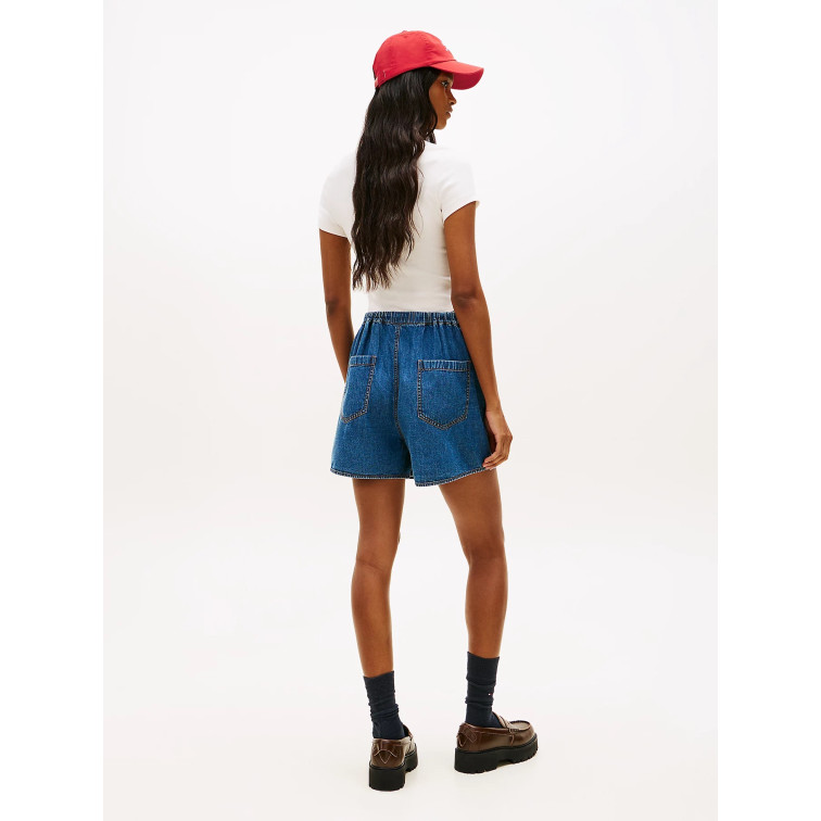 PANTALÓN CORTO MUJER  TOMMY HILFIGER TJW ESS CHAMBRAY  SHORTS EXT