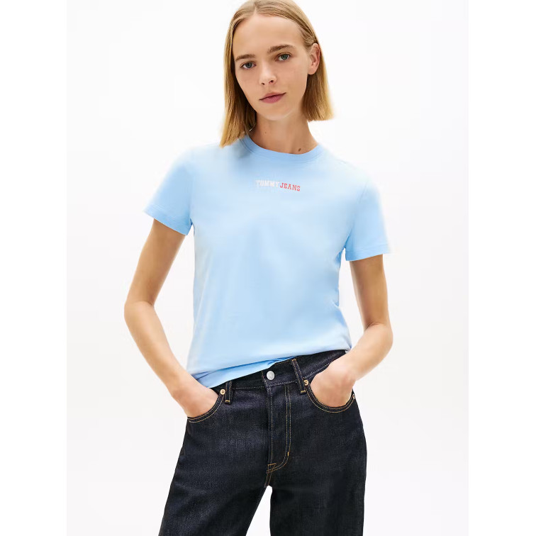 CAMISETA MUJER  TOMMY HILFIGER TJW REG ESSENTIAL LOGO 2 TEE E