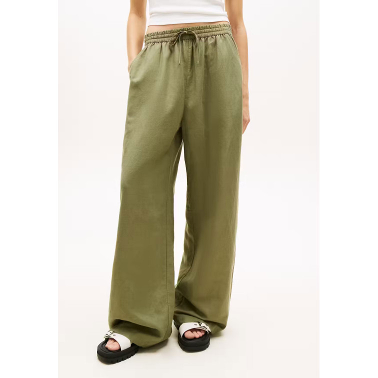 PANTALÓN MUJER  TOMMY HILFIGER TJW ESSENTIAL LINEN PANTS