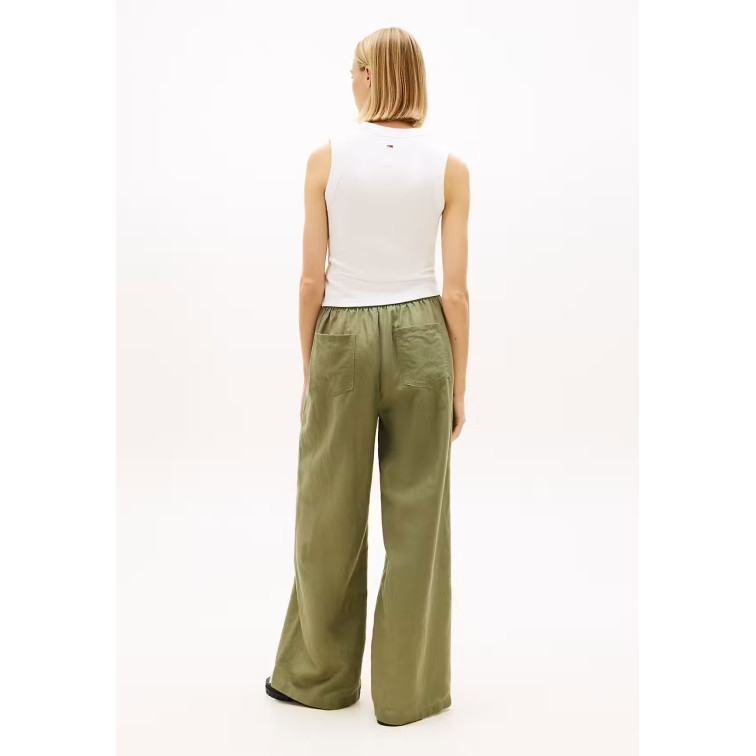 PANTALÓN MUJER  TOMMY HILFIGER TJW ESSENTIAL LINEN PANTS