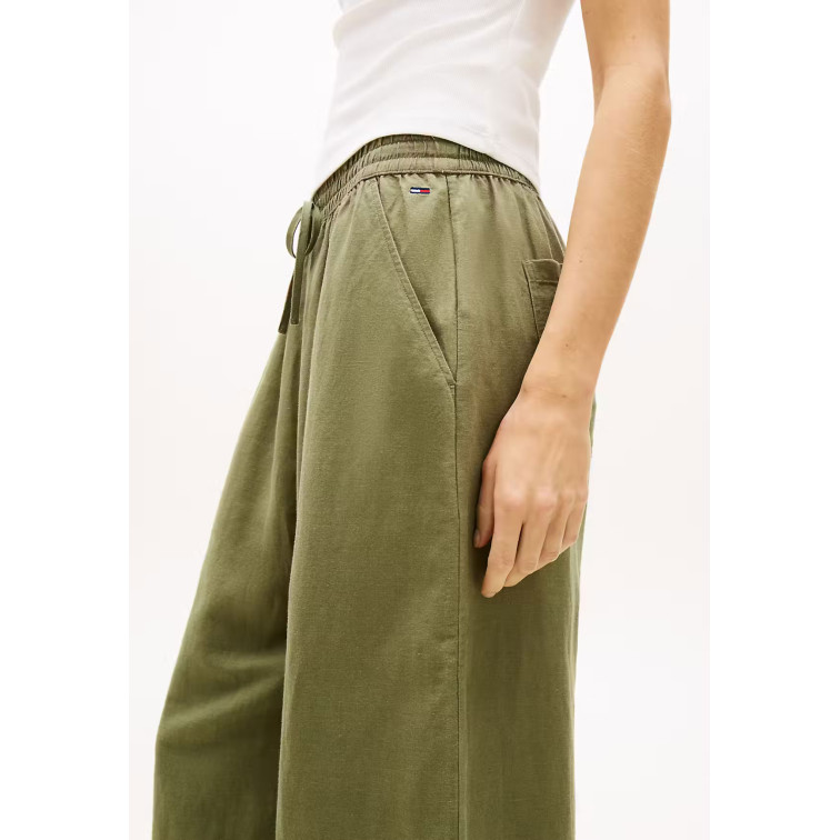 PANTALÓN MUJER  TOMMY HILFIGER TJW ESSENTIAL LINEN PANTS