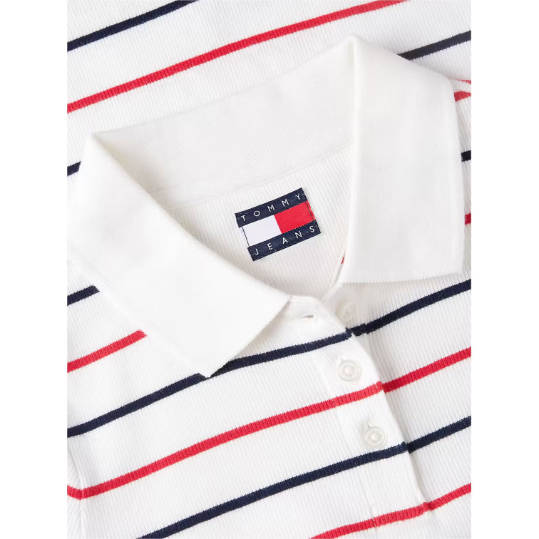 POLO MUJER  TOMMY HILFIGER TJW SLIM RIB SS POLO