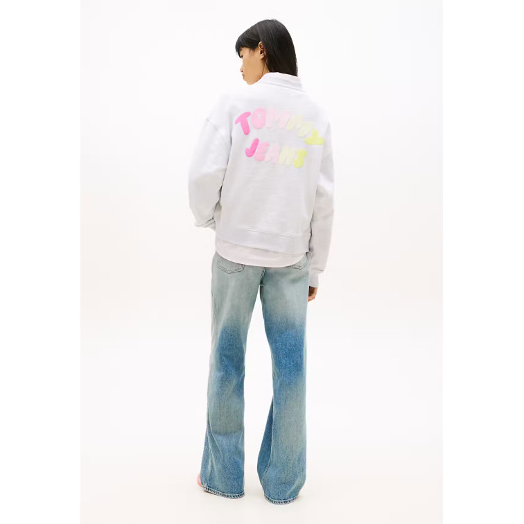 SUDADERA MUJER  TOMMY HILFIGER TJW BXY COLOR BUBBLE CREW EXT