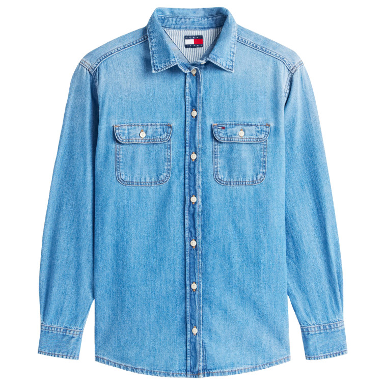 MUJER REG WSTRN DENIM SHIRT EXT BJ80 1AB