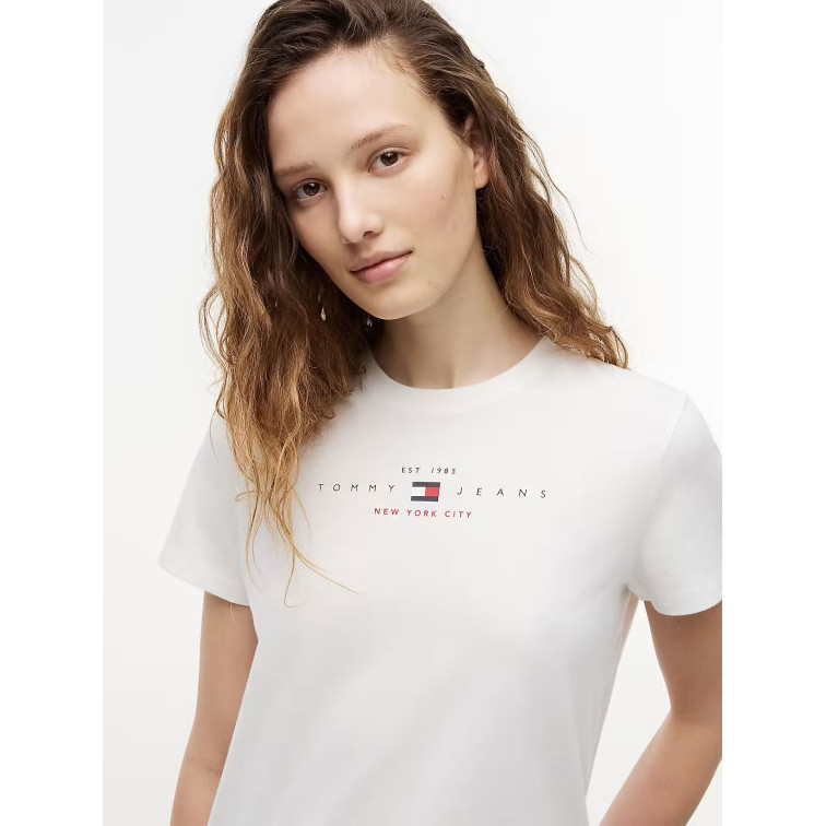 CAMISETA MUJER  TOMMY HILFIGER TJW REG US LINEAR SS TEE