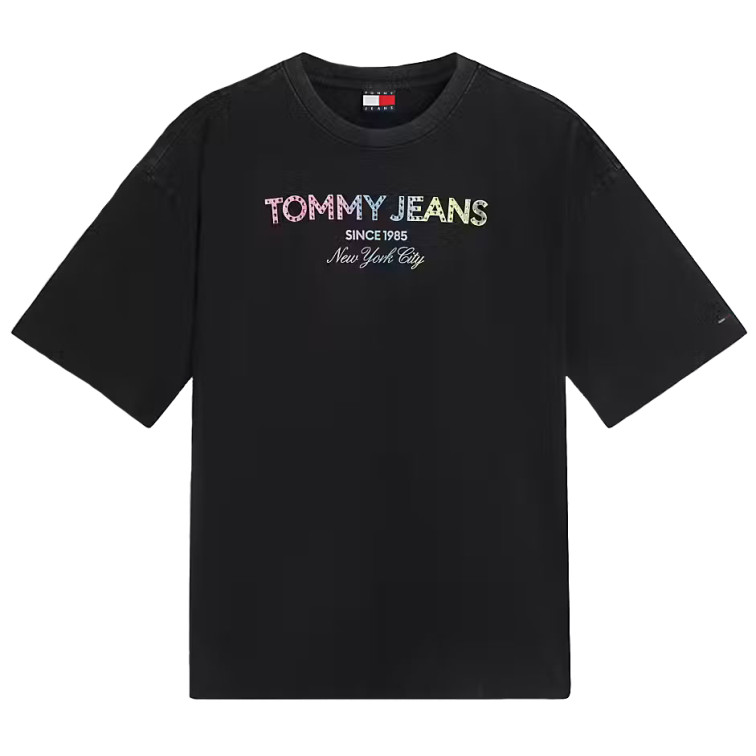 CAMISETA MUJER  TOMMY HILFIGER TJW OVS TJ BLING GMD TEE