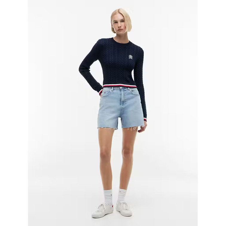 JERSEY MUJER  TOMMY HILFIGER TJW RWB TIPPING SWEATER