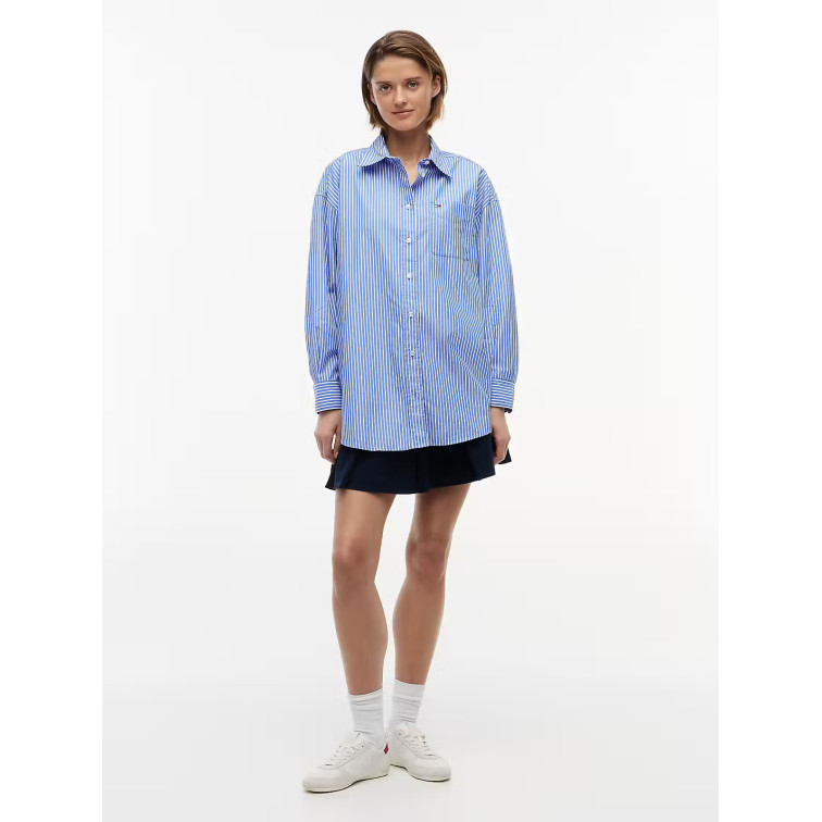 CAMISA MUJER  TOMMY HILFIGER TJW OVS ESSENTIAL SHIRT EXT