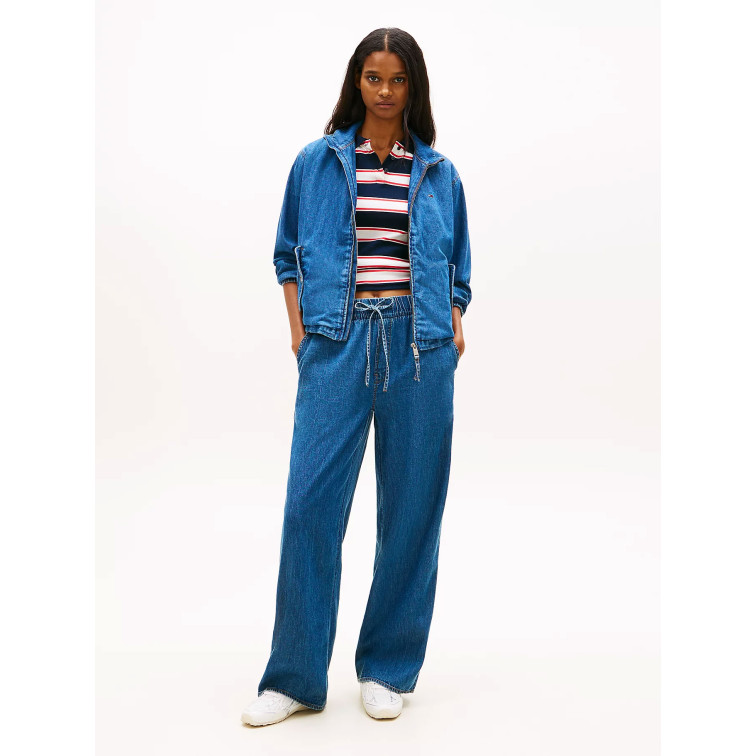 PANTALÓN MUJER  TOMMY HILFIGER TJW CHAMBRAY PULL ON PANTS