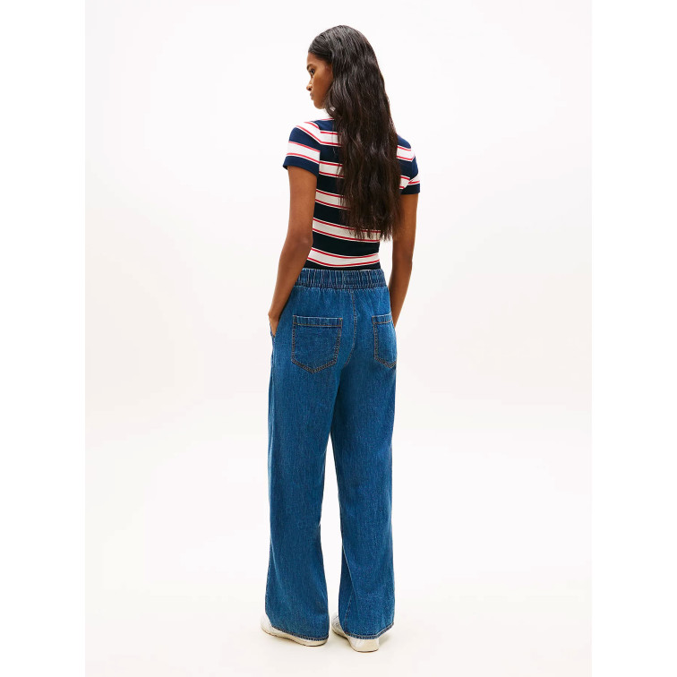 PANTALÓN MUJER  TOMMY HILFIGER TJW CHAMBRAY PULL ON PANTS