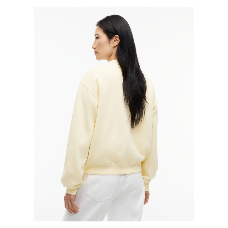 SUDADERA MUJER  TOMMY HILFIGER BOXY BADGE CREW