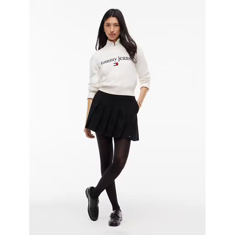 MUJER TJW ESSENTIAL LOGO SWEATER EXT YBH