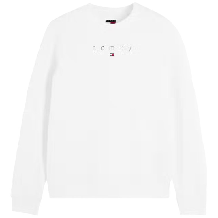 SUDADERA MUJER  TOMMY HILFIGER TJW TOMMY BLING CREW