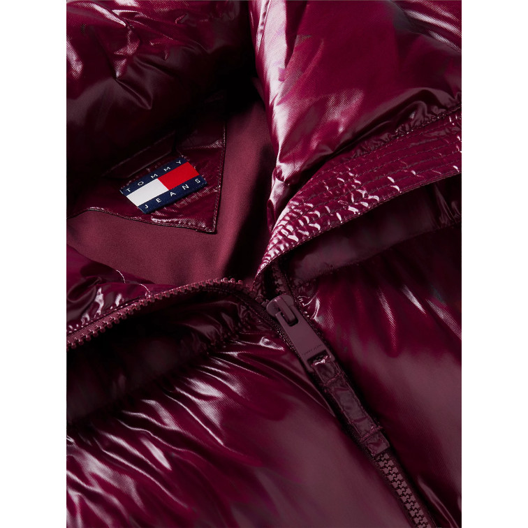 ABRIGO MUJER  TOMMY HILFIGER TJW HIGH NECK SHINY PUFFER DOW