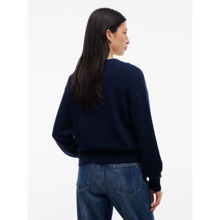 JERSEY MUJER  TOMMY HILFIGER TJW FLAG SWEATER EXT