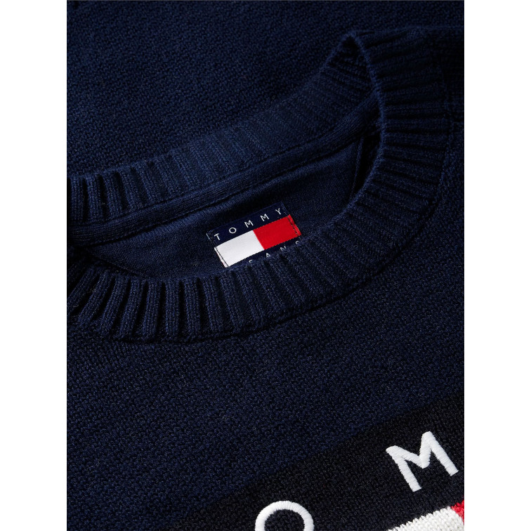 JERSEY MUJER  TOMMY HILFIGER TJW FLAG SWEATER EXT