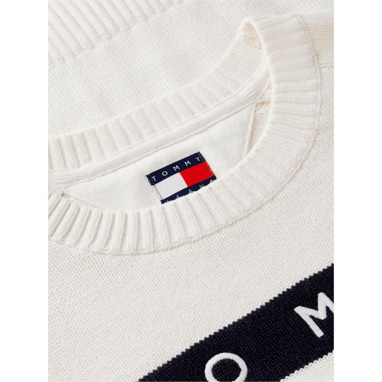 JERSEY MUJER  TOMMY HILFIGER TJW FLAG SWEATER EXT