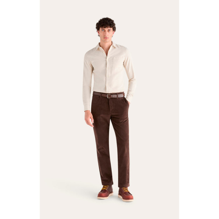 PANTALÓN HOMBRE  DOCKERS CRAFTED KHAKI SLIM HOT FUDGE