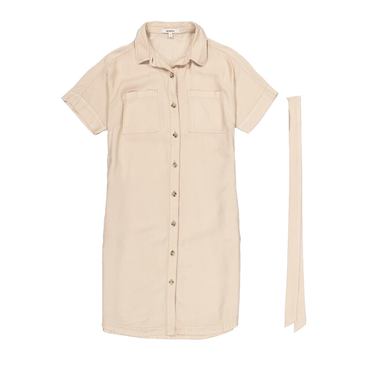 VESTIDO CAMISERO CON CINTURÓN MUJER GARCIA JEANS