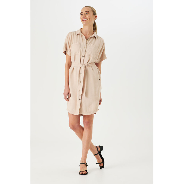 VESTIDO CAMISERO CON CINTURÓN MUJER GARCIA JEANS