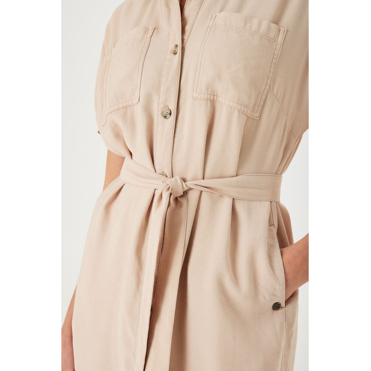 VESTIDO CAMISERO CON CINTURÓN MUJER GARCIA JEANS