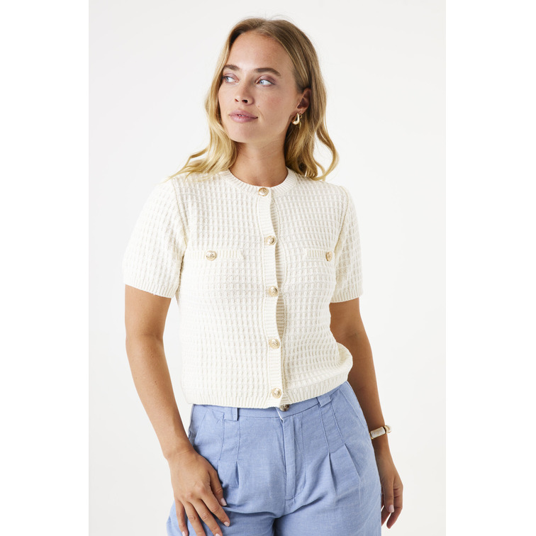 CARDIGAN MANGA CORTA  MUJER GARCIA JEANS FIT REGULAR