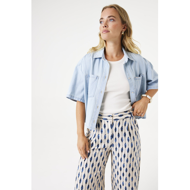 CAMISA MUJER  GARCIA JEANS E50292_LADIES SHIRT SS
