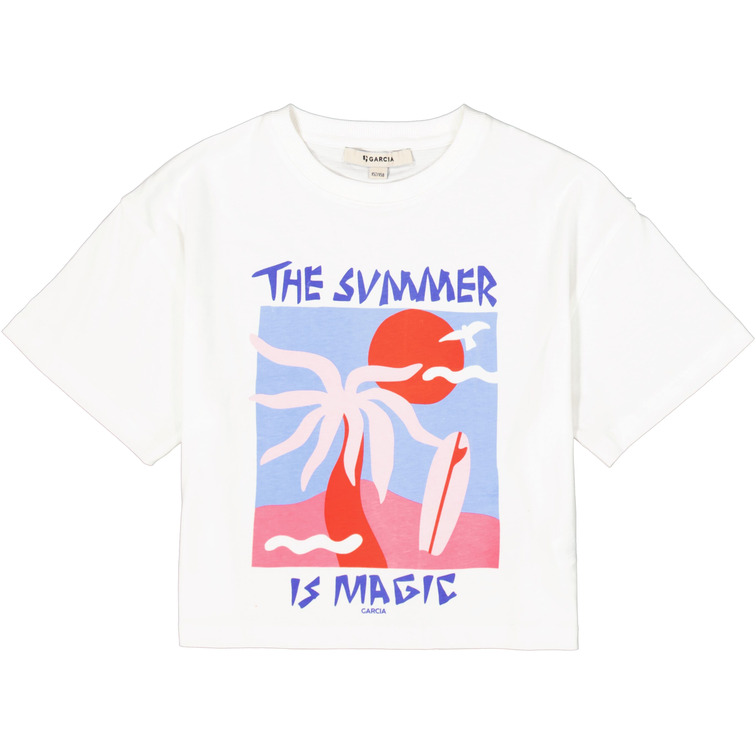 CAMISETA NIÑA  GARCIA JEANS E52602_GIRLS T-SHIRT SS
