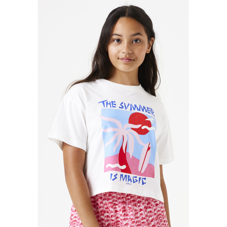 CAMISETA NIÑA  GARCIA JEANS E52602_GIRLS T-SHIRT SS