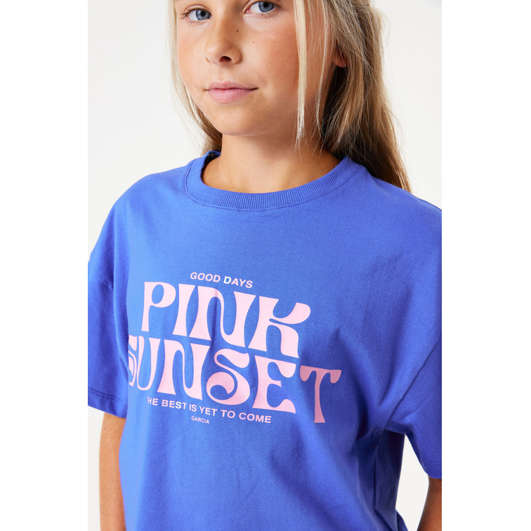 CAMISETA NIÑA  GARCIA JEANS E52605_GIRLS T-SHIRT SS