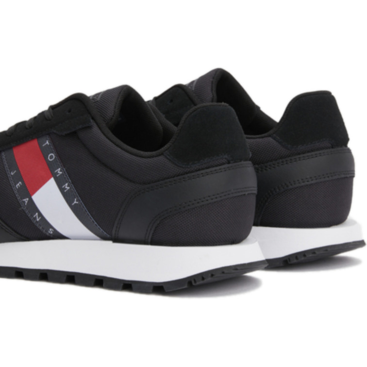 ZAPATILLA ESTILO RETRO EN PIEL Y MALLA HOMBRE TOMMY JEANS 