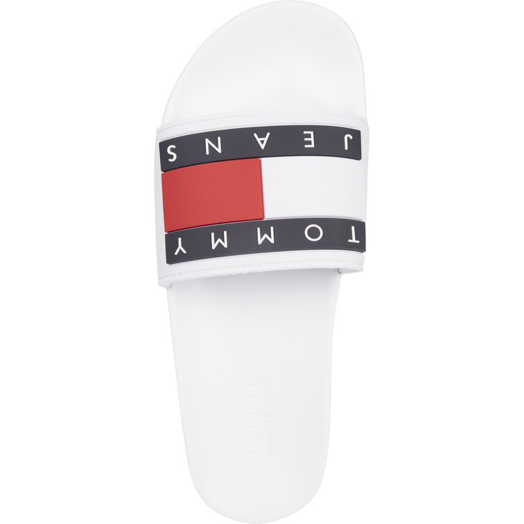SANDALIA MUJER  TH TOMMY JEANS FLAG POOL SLIDE