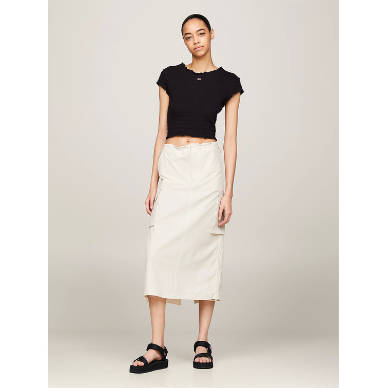 SANDALIAS DE PLATAFORMA CON PARCHE MUJER TOMMY JEANS