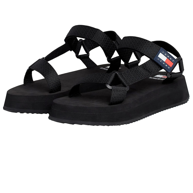 SANDALIAS DE PLATAFORMA CON PARCHE MUJER TOMMY JEANS