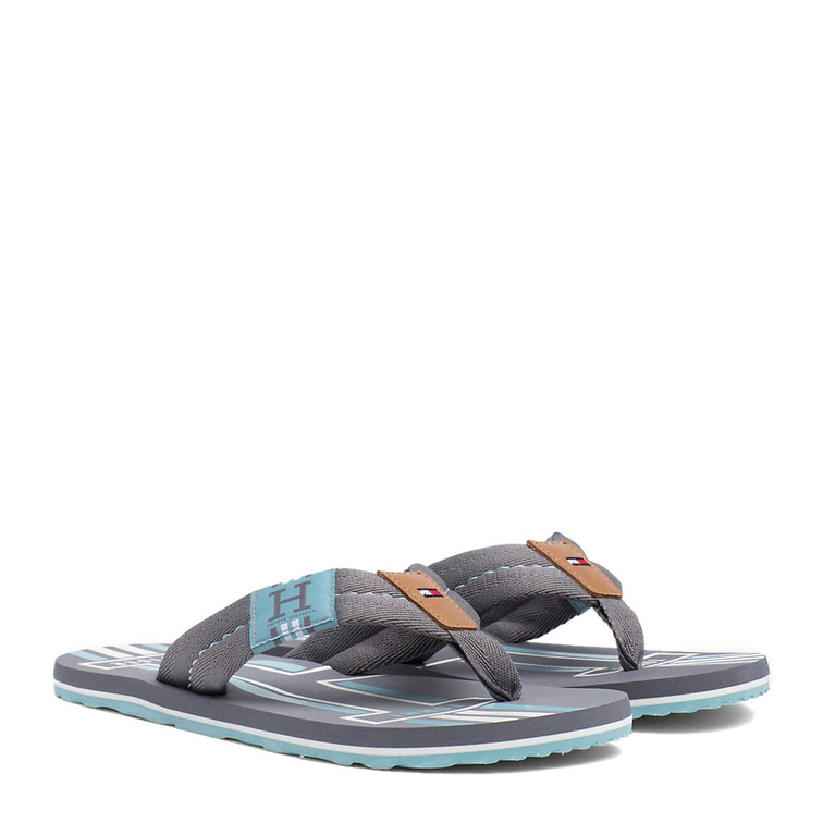 SANDALIA HOMBRE  T.H.F. BADGE TEXTILE BEACH SANDAL