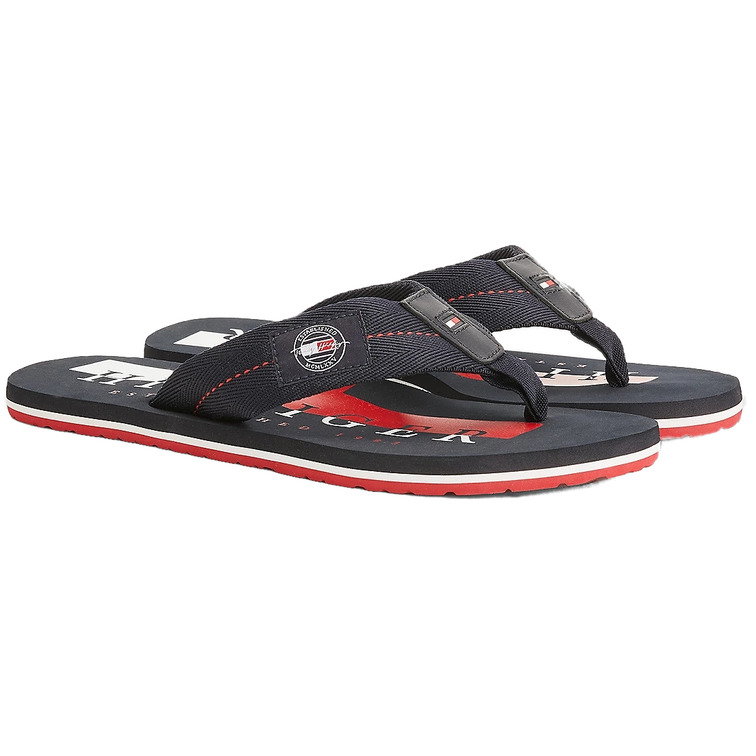 SANDALIA CON PARCHE DISTINTIVO HOMBRE TOMMY HILFIGER