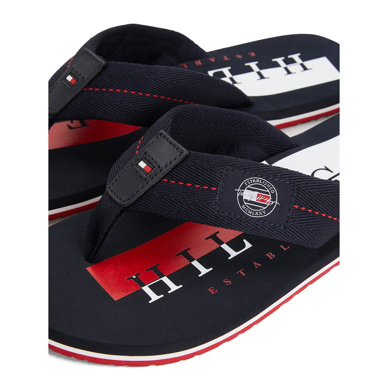 SANDALIA CON PARCHE DISTINTIVO HOMBRE TOMMY HILFIGER