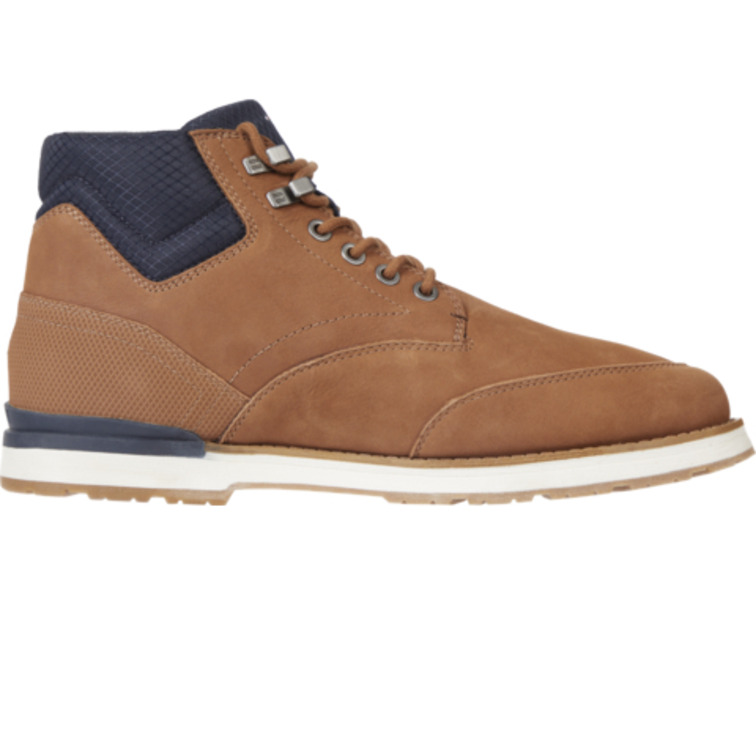 BOTÍN DE CORDONES EN PIEL NOBUK HOMBRE TOMMY HILFIGER