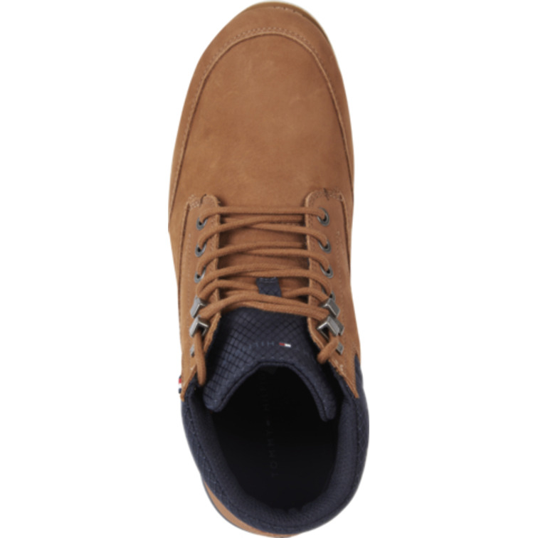 BOTÍN DE CORDONES EN PIEL NOBUK HOMBRE TOMMY HILFIGER