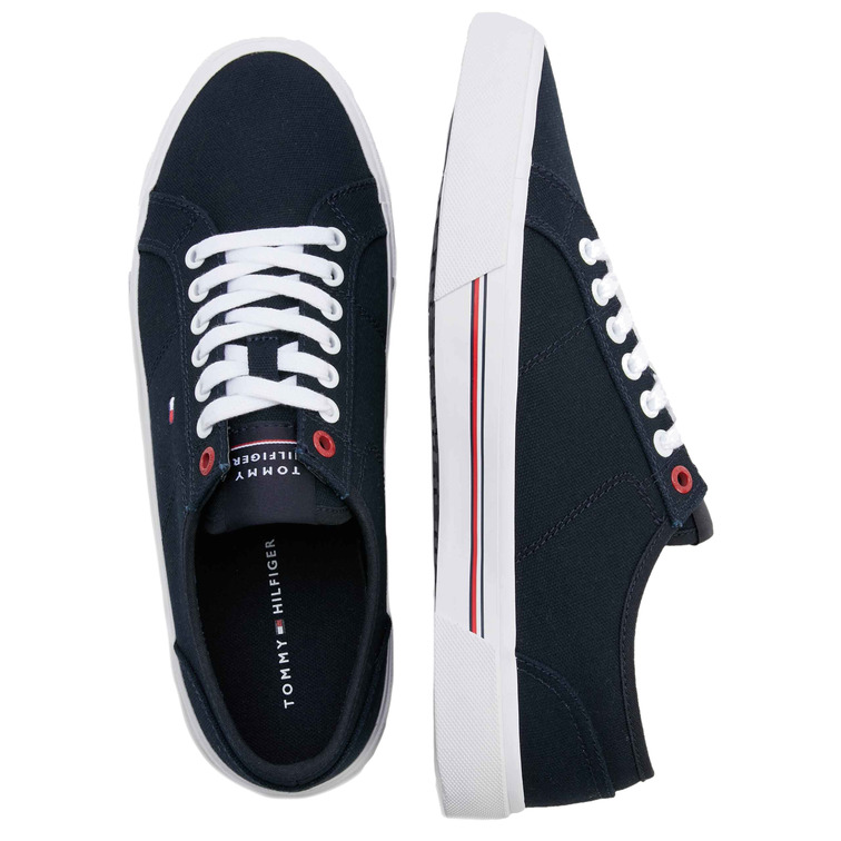 ZAPATILLA DE LONA CON CINTA DISTINTIVA HOMBRE TOMMY HILFIGER