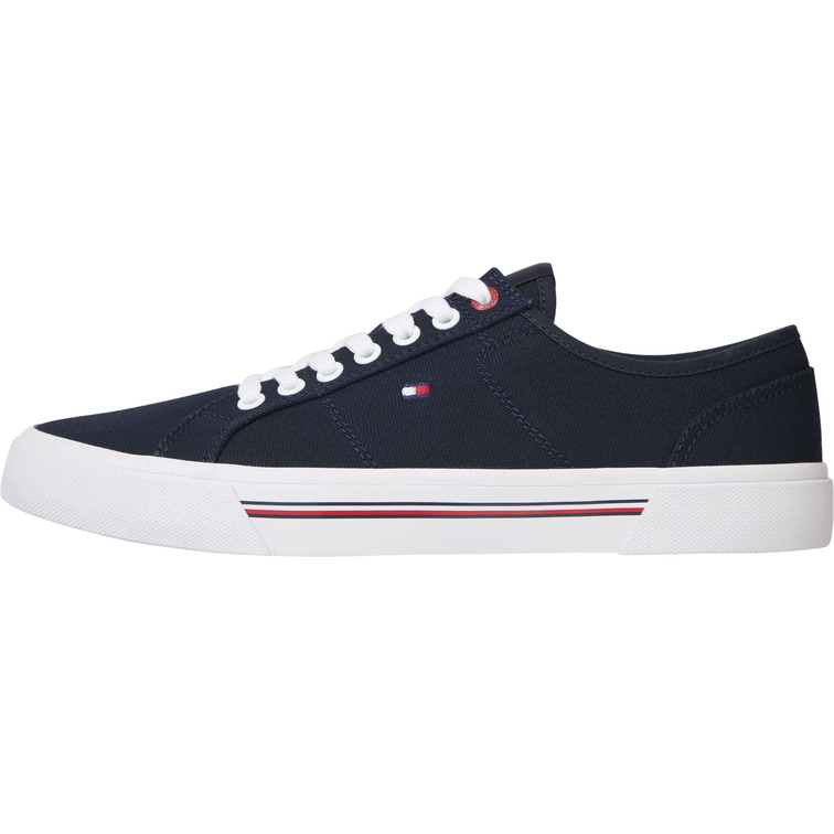 ZAPATILLA DE LONA CON CINTA DISTINTIVA HOMBRE TOMMY HILFIGER