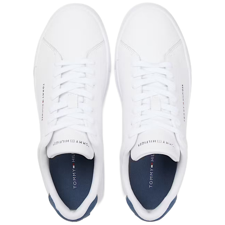 ZAPATILLAS DE PIEL HOMBRE TOMMY HILFIGER CON LOGO