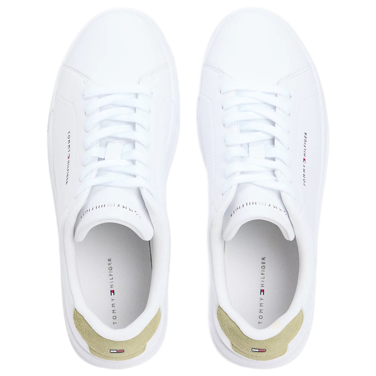 ZAPATILLAS DE PIEL HOMBRE TOMMY HILFIGER CON LOGO