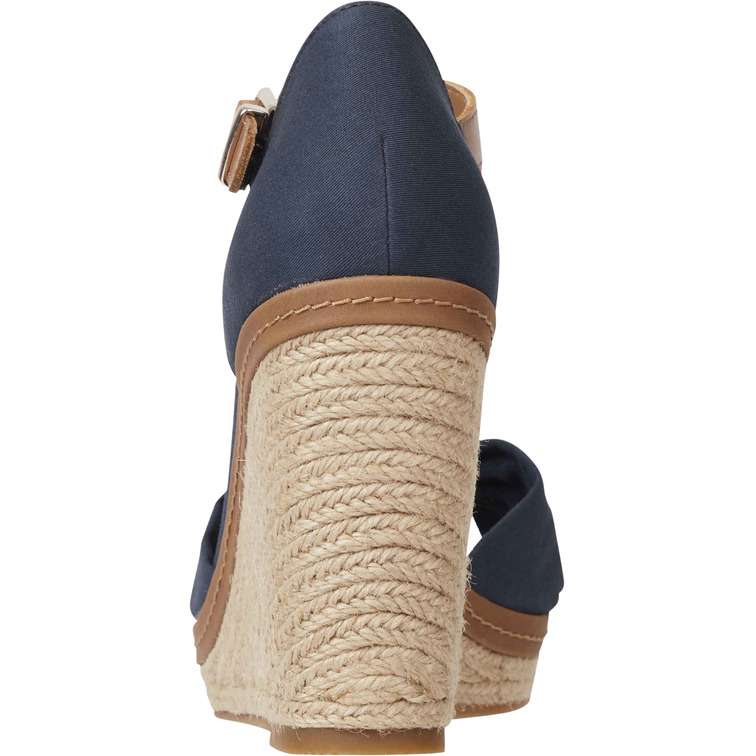 SANDALIA DE CUÑA ESTILO ALPARGATA MUJER TOMMY HILFIGER ICONIC