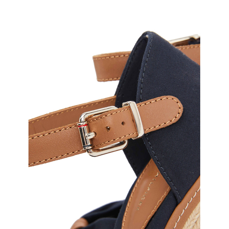 SANDALIA DE CUÑA ESTILO ALPARGATA MUJER TOMMY HILFIGER ICONIC