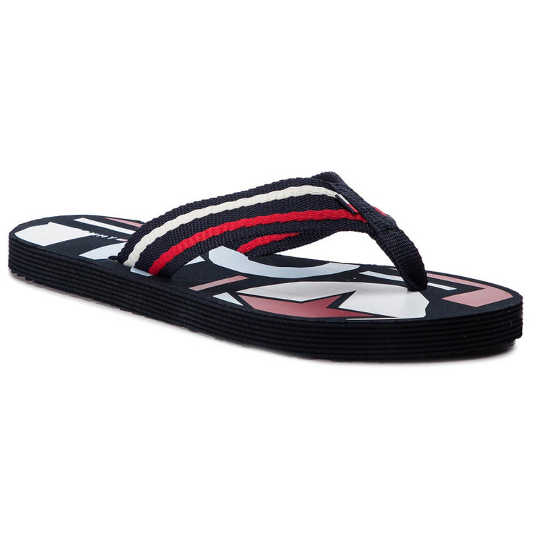 CHANCLAS MUJER TOMMY HILFIGER HAPPY PRINT