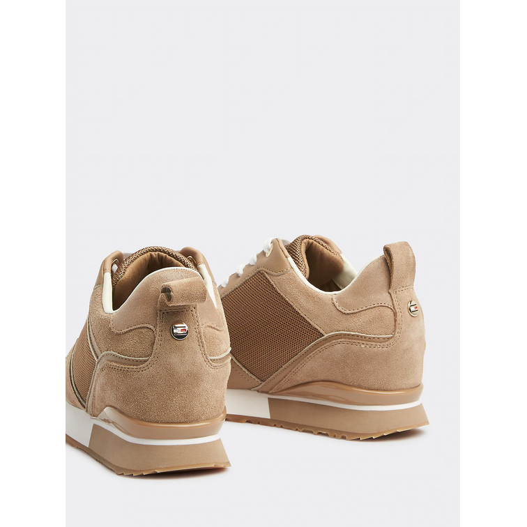 ZAPATILLA MUJER  TH MIX MATERIAL WEDGE SNEAKER