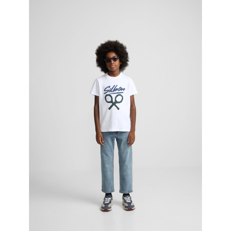 CAMISETA NIÑO  SILBON CAMISETA KIDS SILBON DIBUJO