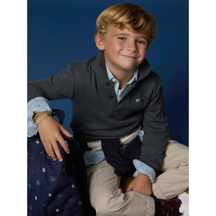 POLO NIÑO  SILBON POLO KIDS PARCHE